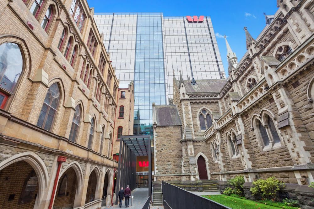 Entrance 150 Collins 