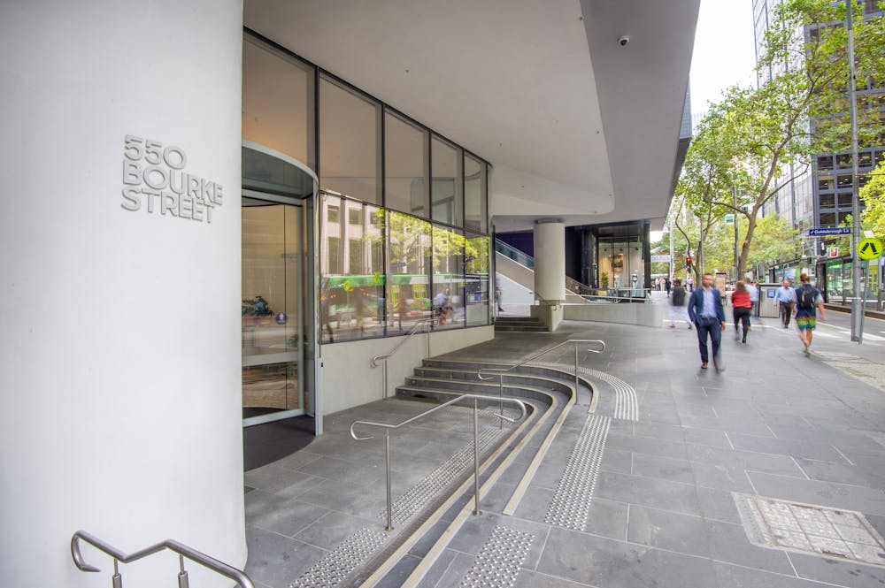 550 Bourke Entrance